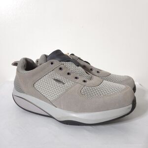 MBT Women's Gray Anataka Rocker Bottom Walking Shoes US 9-9.5